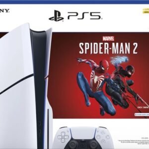 Sony Interactive Entertainment – Consola PlayStation 5 Slim – Paquete Marvel’s Spider-Man 2 (Descarga completa del juego incluida) – Blanca